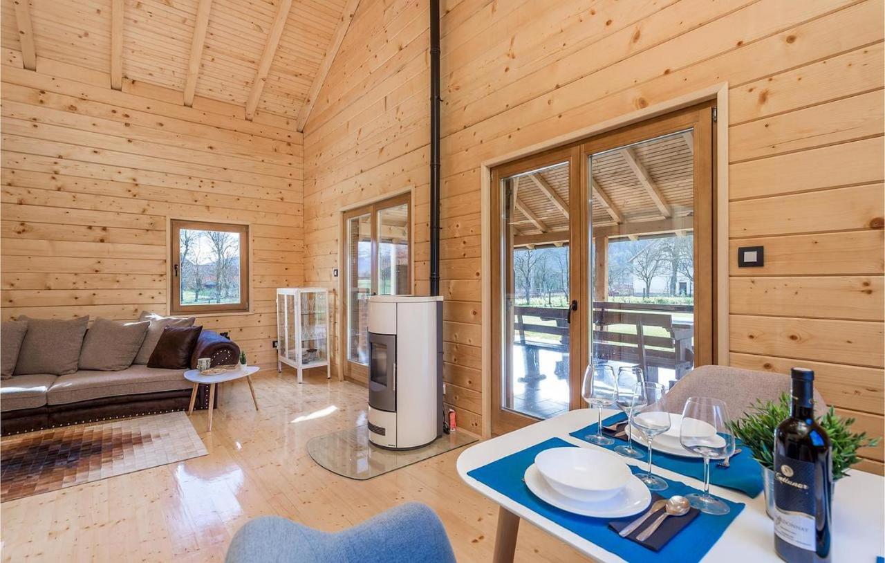 V'S Place - Wooden House With Heated Pool And Outdoor Sauna Otočac Екстериор снимка